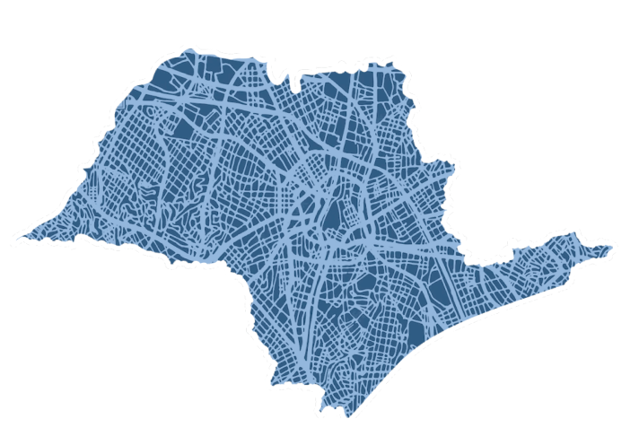 Imagem do mapa de São Paulo